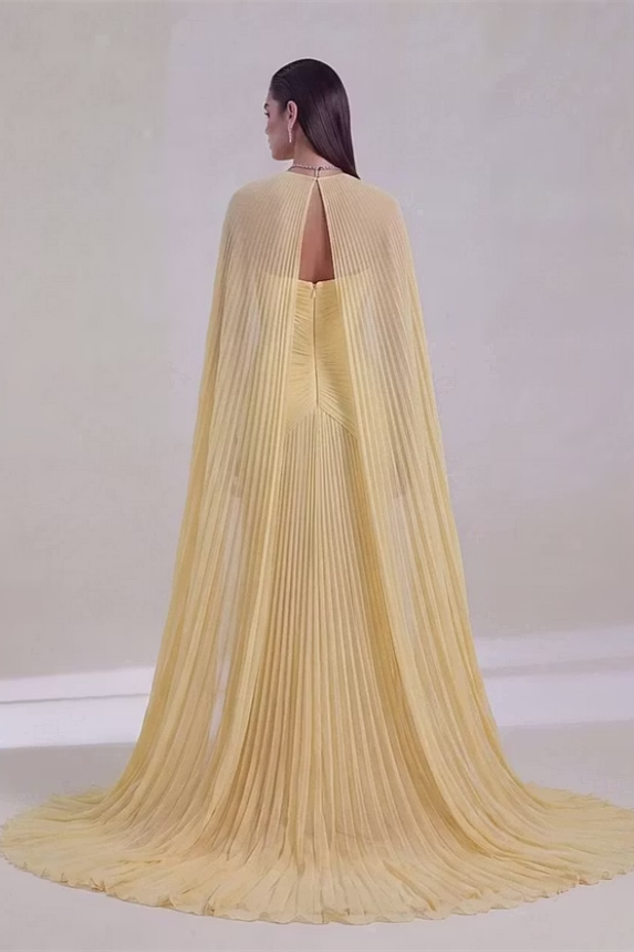 Timeless Daffodil Sweetheart Strapless Sleeveless Mermaid Wedding Dresses Floor Length With Zipper Pleats