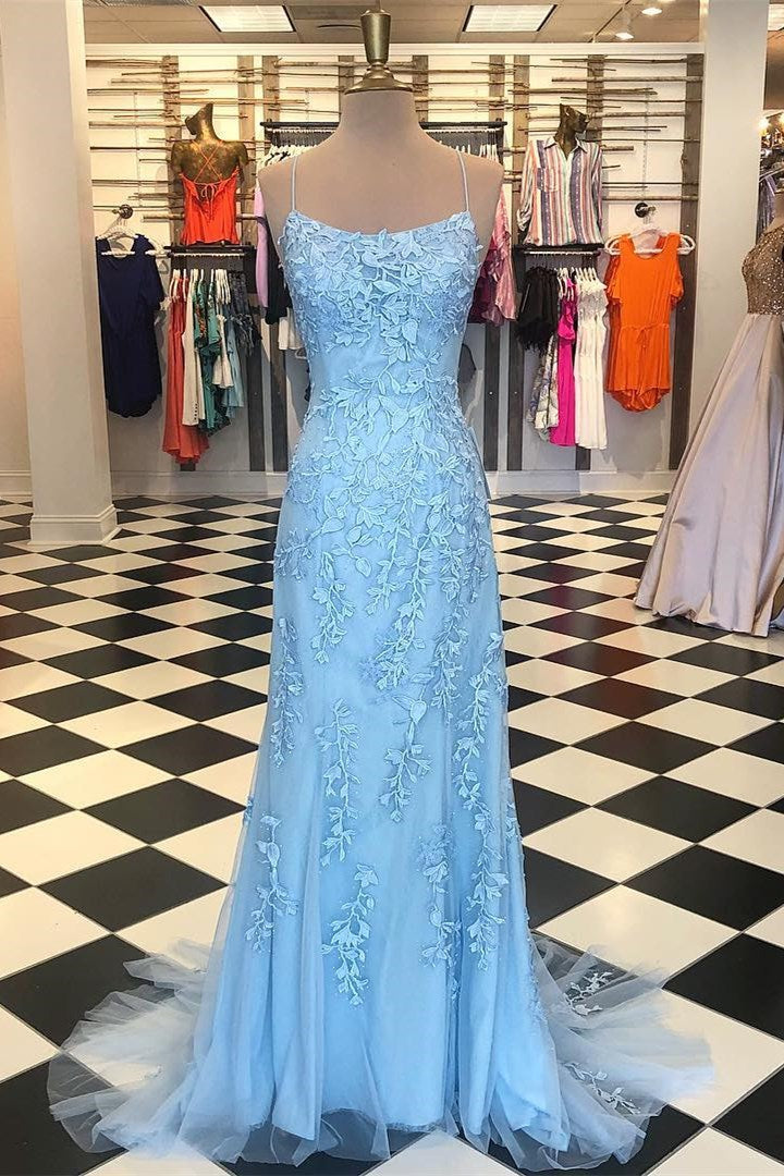 Amazing Mermaid Prom Dress With Tulle and Appliques-BallBride