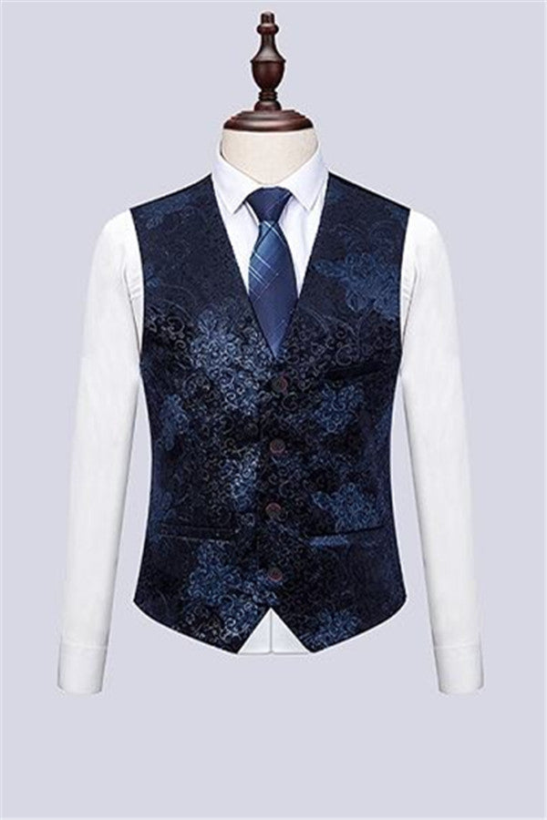 Amazing Morning Suit: Men's Wears Navy Blue Prom Suit For Groom-BallBride