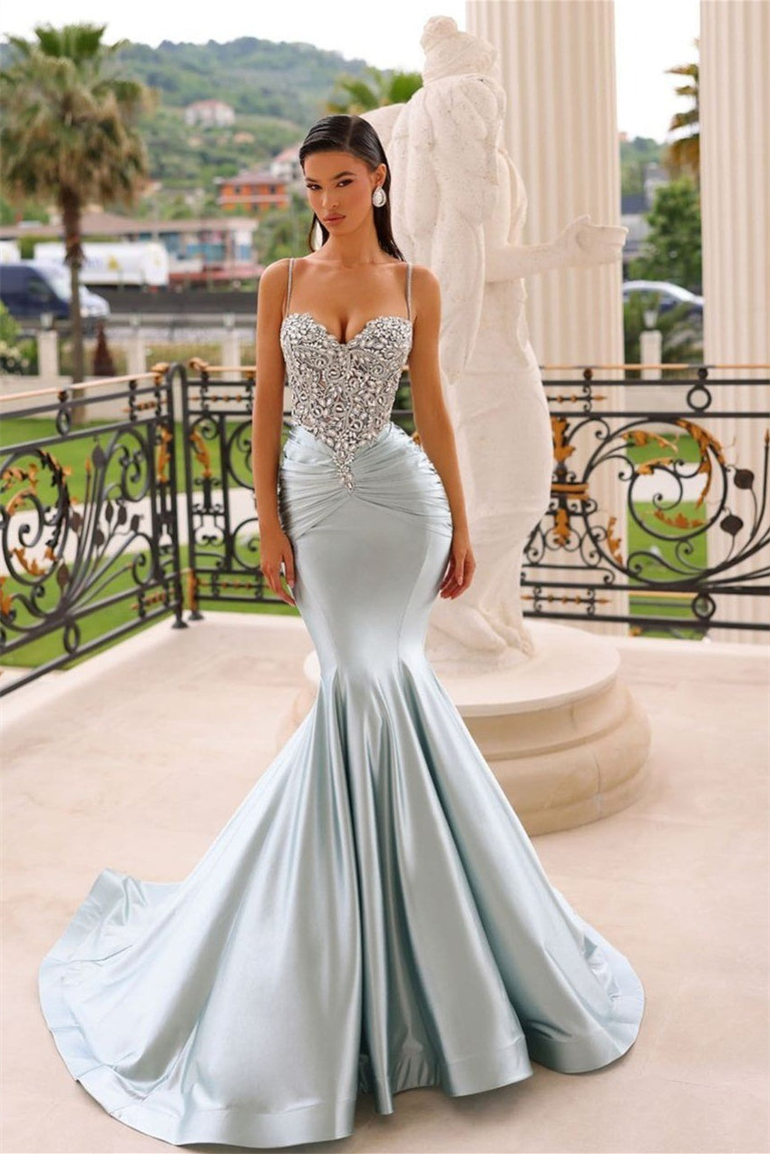 Be the Belle of the Ball in this New Arrival Sweetheart Mermaid Prom Dress-BallBride