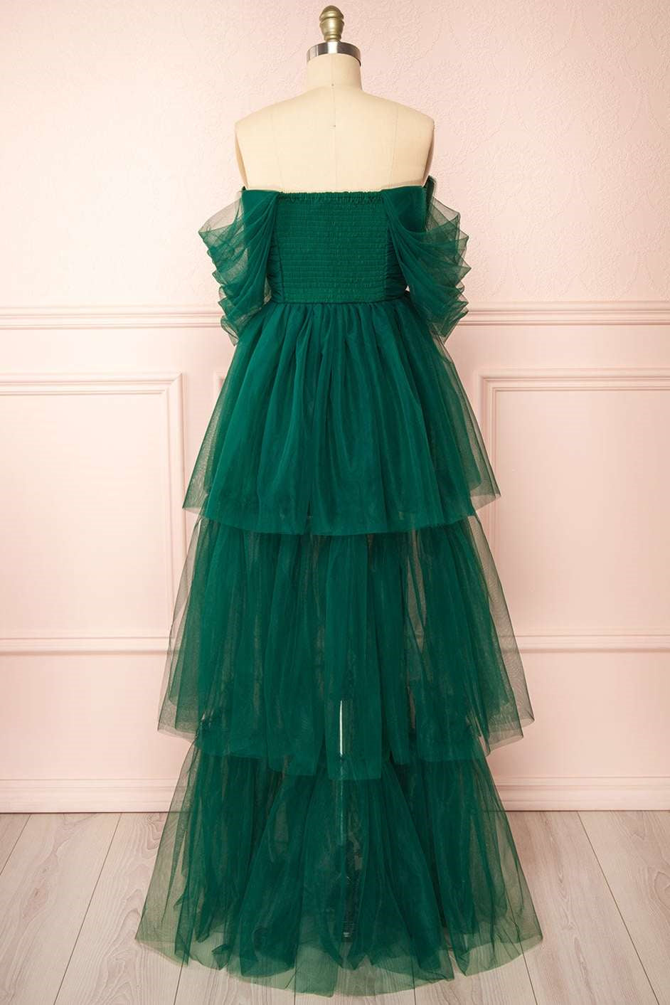 Charming Sweetheart A Line Prom Dress Cake Tulle Off-The-Shoulder-BallBride