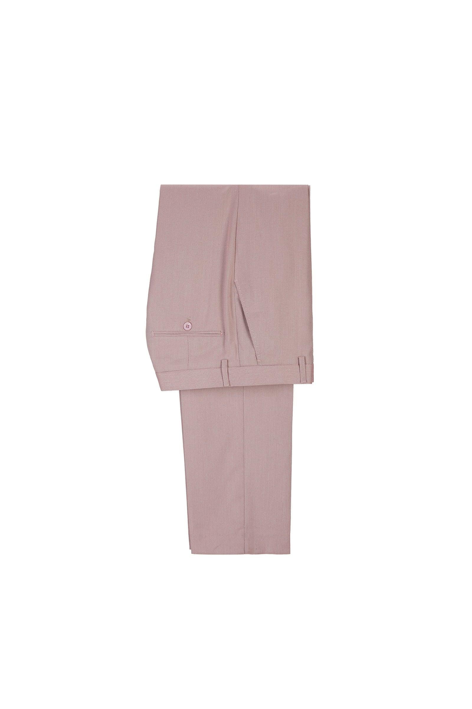 Christopher Stylish Pink Double Breasted Peaked Lapel Men Suits-BallBride