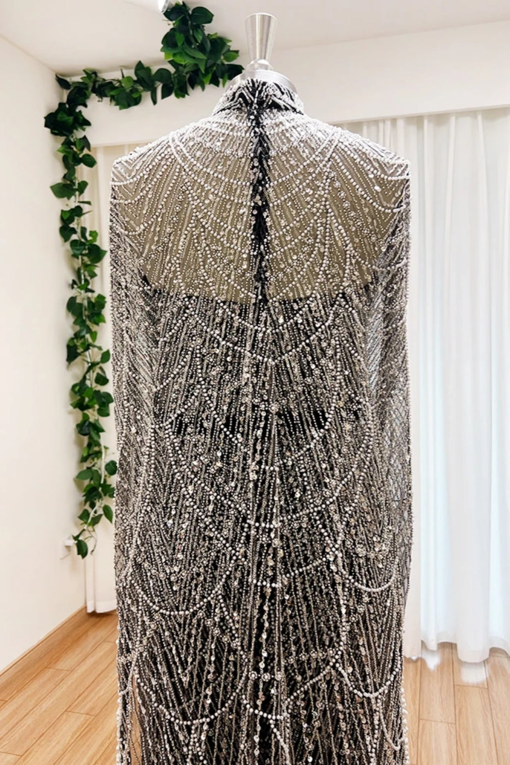 Elegant Two Piece Mermaid Long Prom Dress with Beadings and Beads-BallBride