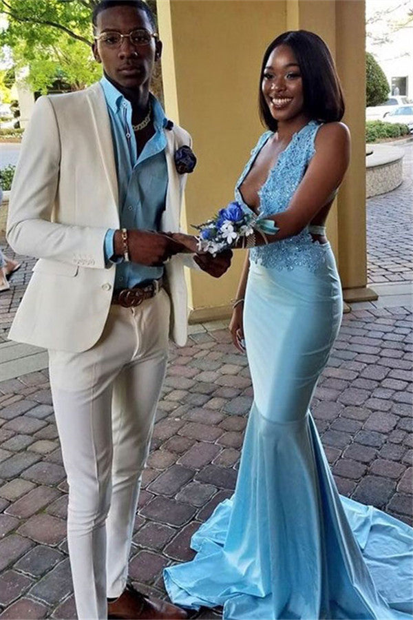 Fashion White Groom Suit On Sale - Bespoke Prince Formal-BallBride
