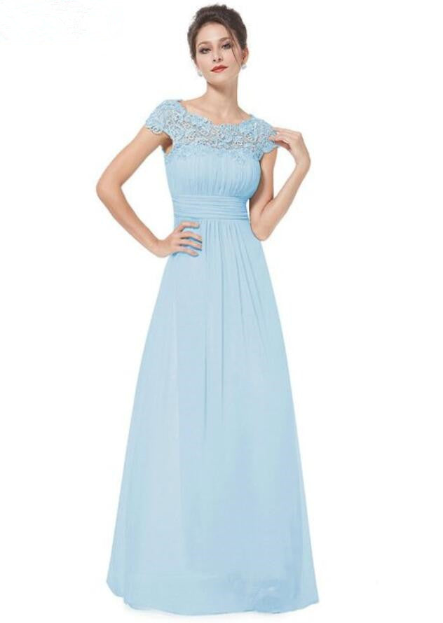 Glamorous Cap Sleeve Lace Prom Dress for Your Special Day-BallBride