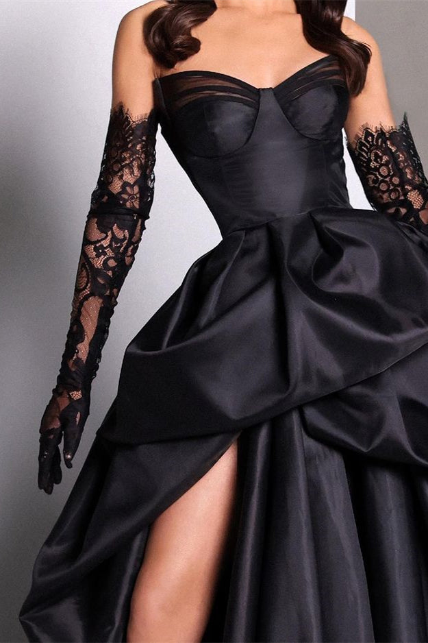 Gorgeous Sweetheart Black Mermaid Prom Dress On Sale-BallBride