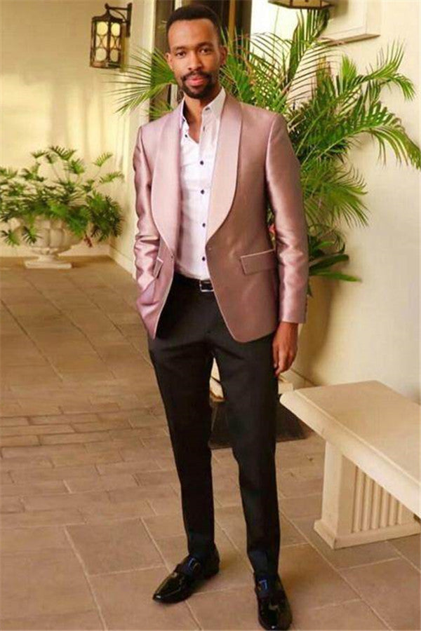 Hot Selling Light Pink Men's Suits for Prom Online!-BallBride