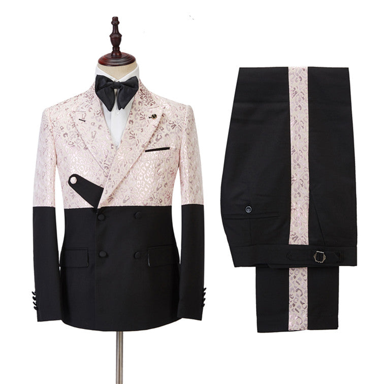 Look Sharp with the New Arrive Peaked Lapel Bespoke Suit for Guys-BallBride