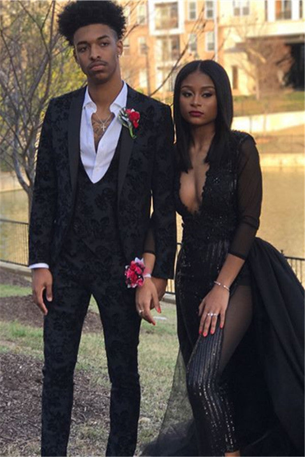 Look Stylish with Handsome 3-Piece Business Suit-BallBride