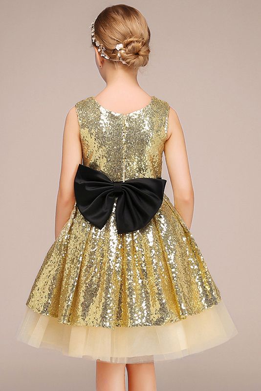 Lovely Jewel Sleeveless Flower Girl Dress with Tulle and Sequins-BallBride