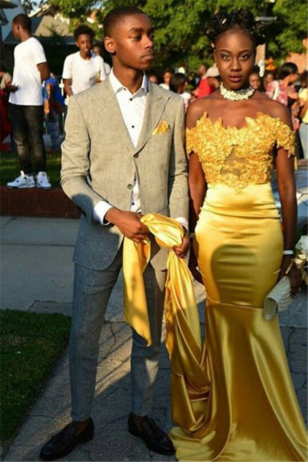 Michael Khaki Bespoke Linen Prom Suit with Peaked Lapel - Stylish and Chic!-BallBride
