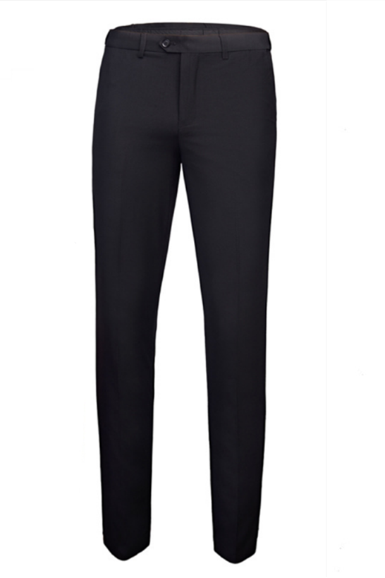 Paxton White Jacaquard Wedding Suits with Black Shawl Lapel-BallBride