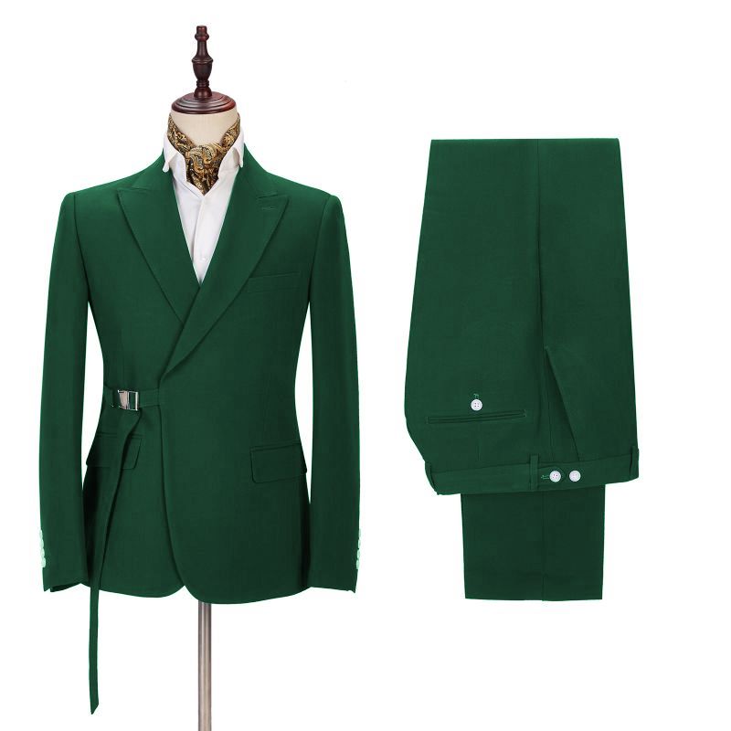 Shine Bright in the Best Green Summer Wedding Suit Ideas Online-BallBride
