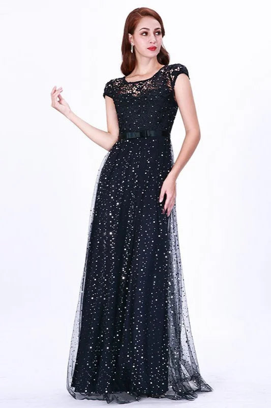 Stunning Navy Different Styles Long Mermaid Evening Gowns-BallBride