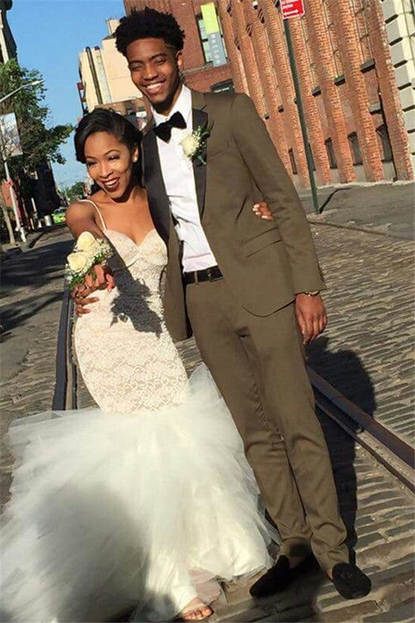 Two Piece Hot Selling Party Formal Suits for Prom - One Button Bespoke-BallBride