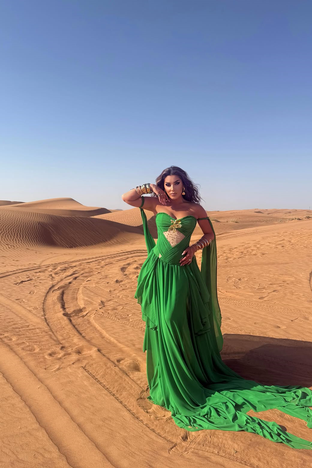 Chic Green Sweetheart Strapless Sleeveless Chiffon Wedding Dresses Gem With Pleats