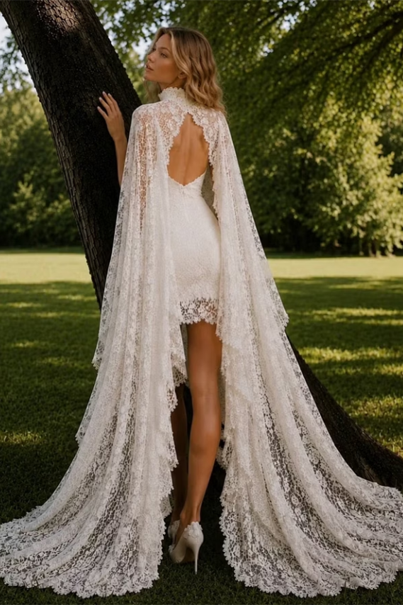 Luxurious Sleeveless Lace Homecoming Dresses Mini Backless With Zipper Pleats