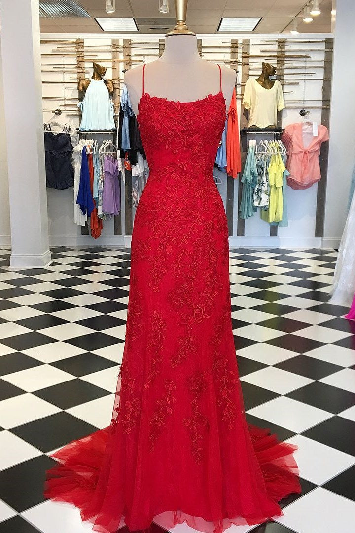 Amazing Mermaid Prom Dress With Tulle and Appliques-BallBride