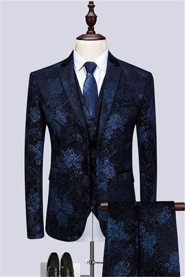 Amazing Morning Suit: Men's Wears Navy Blue Prom Suit For Groom-BallBride