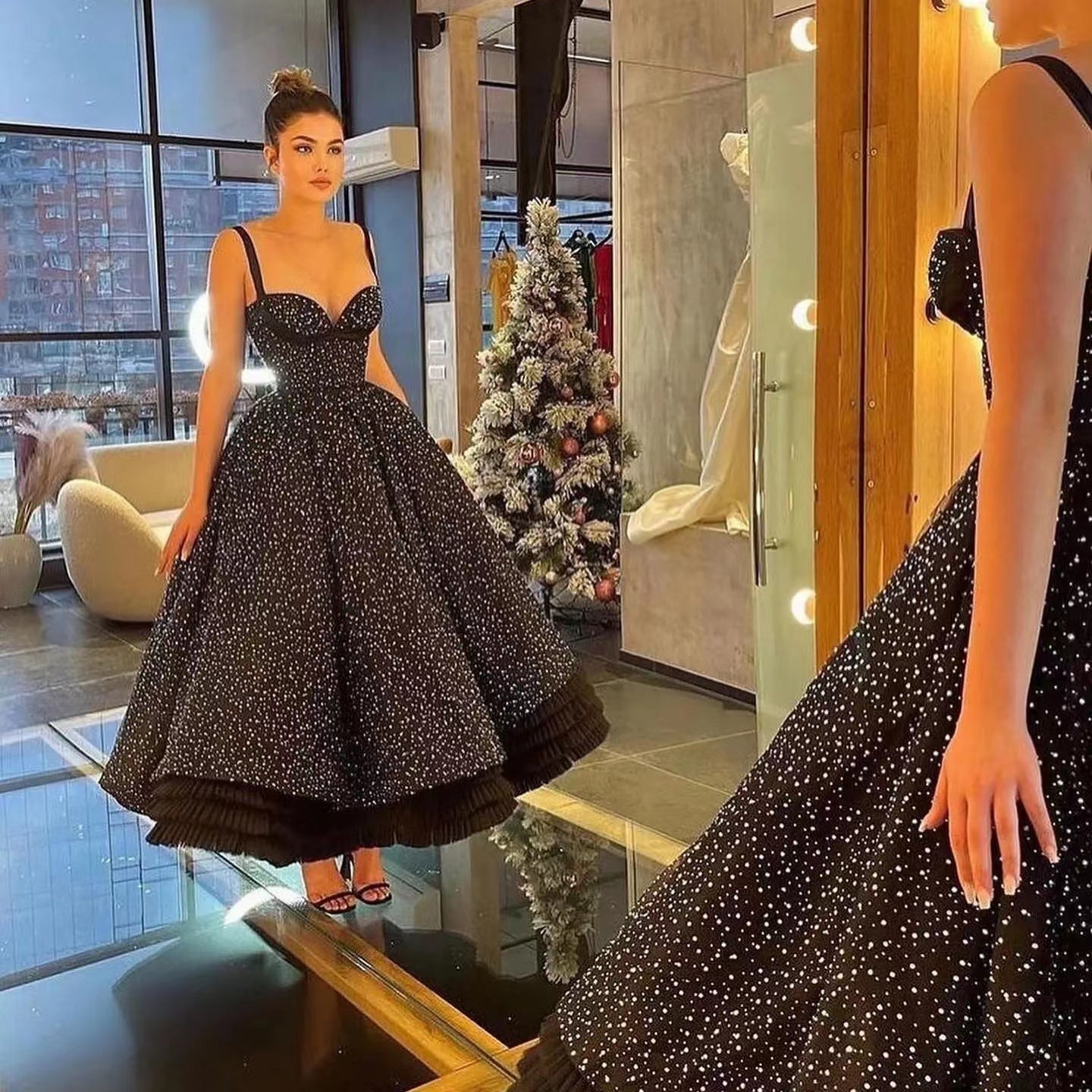Amazing Sweetheart Ball Gown Prom Dress with Lace and Beads-BallBride