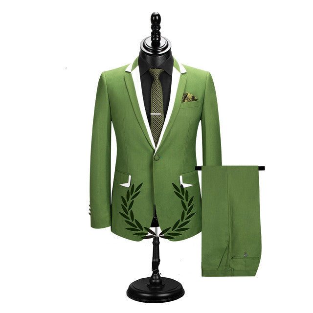 Glamorous Best Fitted Reception Suit for Groom With Notched Lapel-BallBride