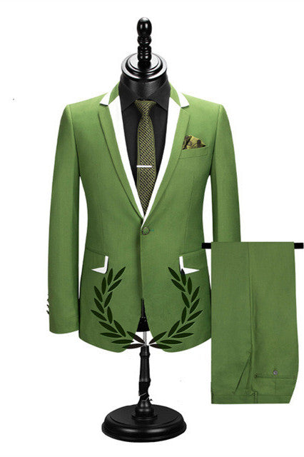 Glamorous Best Fitted Reception Suit for Groom With Notched Lapel-BallBride
