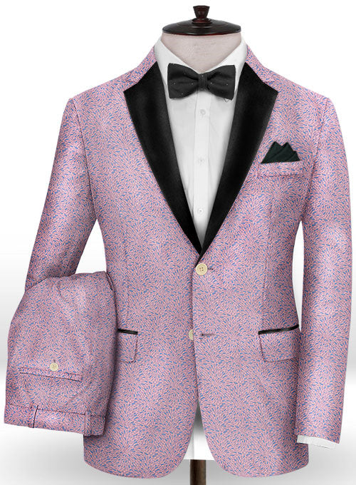 Lavender Chic Suits for Prom - Modern Jacquard Online-BallBride