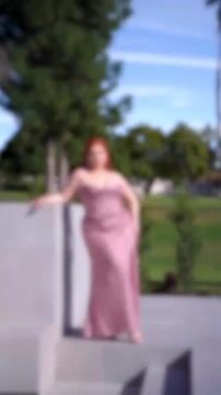 Rose Gold Mermaid Sequins Prom Dress with Spaghetti Straps and Slit-BallBride